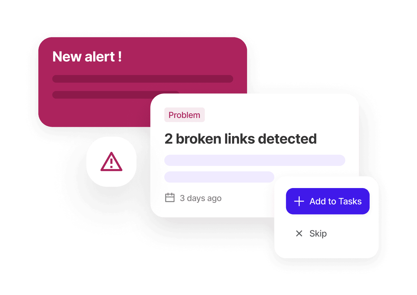 Detect weak signals before they become problems