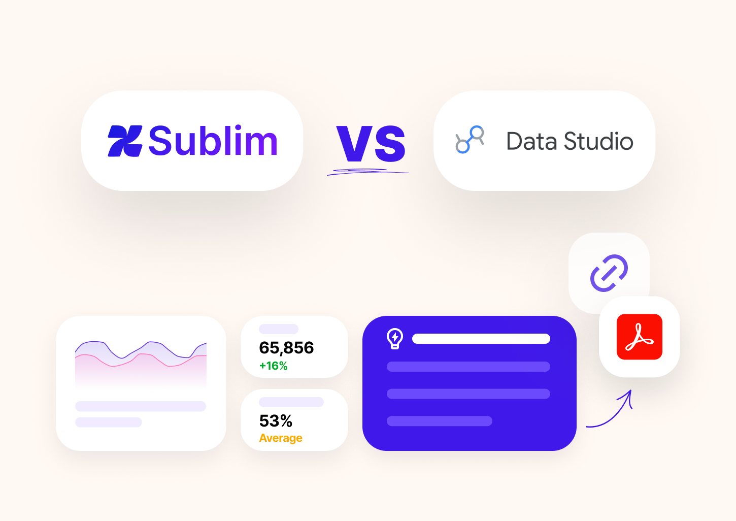 Sublim vs Data Studio